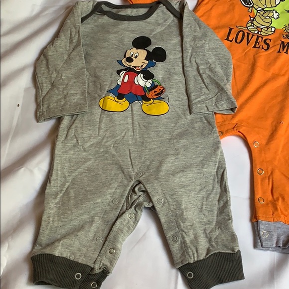 Halloween mickey and peanuts baby‎ pajamas. - Picture 4 of 8